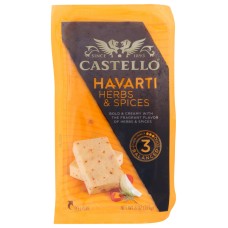 CASTELLO: Cheese Havarti Herbs and Spice, 8 oz