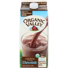 ORGANIC VALLEY: Reduced Fat 2% Chocolate Milk, 64 oz