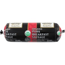ORGANIC PRAIRIE: Organic Pork Breakfast Sausage, 12 oz