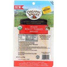 ORGANIC VALLEY: Organic Roast Turkey Breast, 6 oz