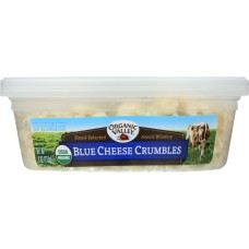 ORGANIC VALLEY: Blue Cheese Crumbles, 4 oz