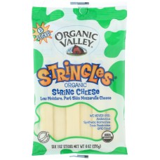 ORGANIC VALLEY: Stringles Organic String Cheese 6 Sticks, 6 oz