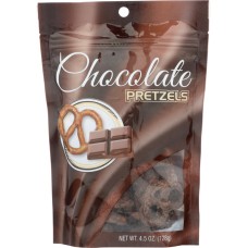 TRULY GOOD FOODS: Pretzel Chocolate Covered, 4.5 oz
