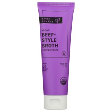 BORN SIMPLE: Vegan Beef Style Broth Concentrate, 3 oz