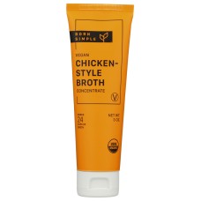 BORN SIMPLE: Vegan Chicken Style Broth Concentrate, 3 oz