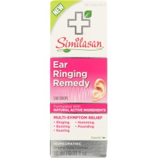 SIMILASAN: Ear Drops Ringing Remedy, .33 oz