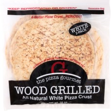 THE PIZZA GOURMET: Wood Grilled Pizza Crust, 16 oz