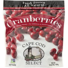 CAPE COD SELECT: Frozen Cranberries, 16 oz
