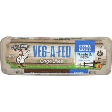 CHINO VALLEY: Veg-A-Fed Extra Large White Eggs, 1 dz