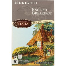 CELESTIAL SEASONINGS: Tea Kcup English Breakfast, 12 pc