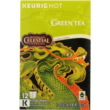 CELESTIAL SEASONINGS: Tea Kcup Green Tea with White Tea, 12 pc