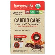 Bareorganics: Coffee Cardio Care (12.00 EA)