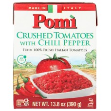 POMI: Tomatoes Crshd Chili Pepp, 13.8 oz