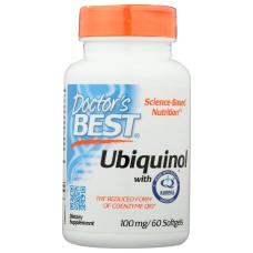 DOCTORS BEST: Ubiquinol 100Mg, 60 sg