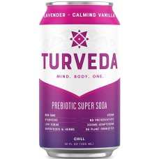 TURVEDA: Soda Prebiotic Chill, 12 fo