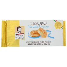 VICENZI: Cream Filled Puff Pastry, 4.41 oz