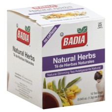 BADIA: Tea Natural Herb, 10 BG