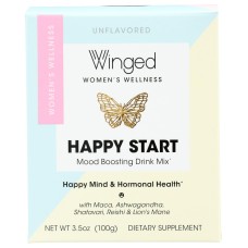 WINGED: Happy Mood Boost Pwdr, 3.5 oz