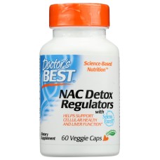 DOCTORS BEST: Nac Detox, 60 vc