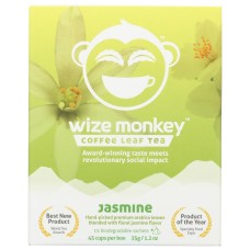 WIZE MONKEY: Tea Coffee Leaf Jasmine, 35 gm