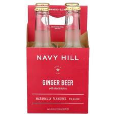 NAVY HILL: Beer Giner 4Pk, 33.8 FO
