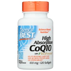 DOCTORS BEST: Coq10 100Mg, 120 sg