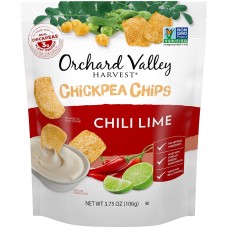 ORCHARD VALLEY HARVEST: Chip Chickpea Chili Lime, 3.75 oz