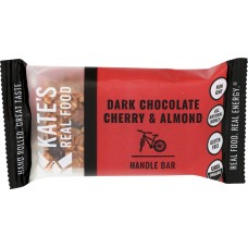 KATES REAL FOOD: Bar Drk Choc Cherry Almd, 2.2 OZ