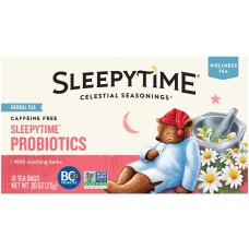 CELESTIAL SEASONINGS: Tea Sleepytime + Probiotics We, 18 BG