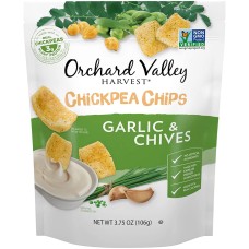 ORCHARD VALLEY HARVEST: Chip Chckpea Garlic Chive, 3.75 oz