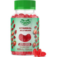 HUMAN BEANZ: Adult Vitamin D Beans, 120 ea