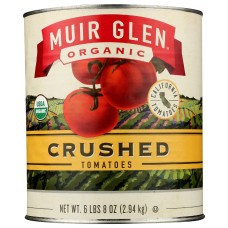 MUIR GLEN: Tomato Crushed, 104 oz