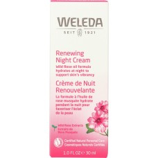 WELEDA: Cream Night Renew Wild Rose, 1 fo