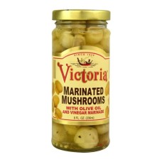 VICTORIA: Marinated Mushrooms, 8 oz