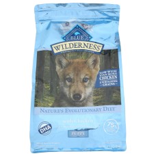 BLUE BUFFALO: Dog Food Pppy Chc Wldrns, 4.5 LB