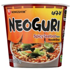 NONG SHIM: Soup Cup Noodle Neoguri, 2.64 oz