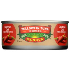 GENOVA: Tuna Yellowfin Cal Chili Olive Oil, 5 oz