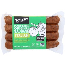TOFURKY: Sausage Ital Sweet Vegetarian, 14 oz