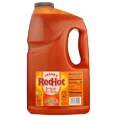 FRANKS: Redhot Original Buffalo Wings Sauce, 1 gallon