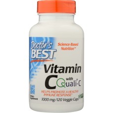 DOCTORS BEST: Vitamin C With Qc 1000Mg, 120 vc