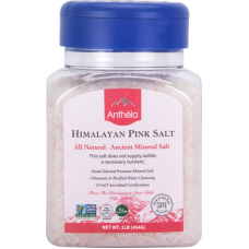 ANTHELA: Salt Jar Medium Grade, 16 oz