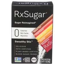 RxSUGAR: Allulose Swealthy Stix 6Flvr P, 11oz