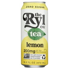 THE RYL CO: Tea  Black Lemon Rtd, 16 FO