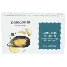 PATAGONIA PROVISIONS: Mussels Lemon Herb, 4.2 oz