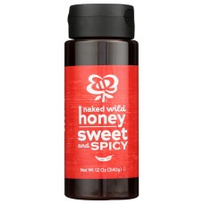 NAKED WILD HONEY: Honey Swt & Spiy Infsd Pet, 12 oz