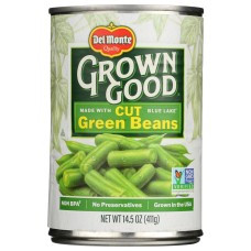 DEL MONTE: Beans Green Cut, 14.5 OZ