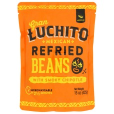 GRAN LUCHITO: Beans Refrd Chiptole Mex, 15 oz