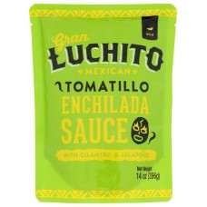 GRAN LUCHITO: Sauce Enchilada Grn Mex, 14 oz