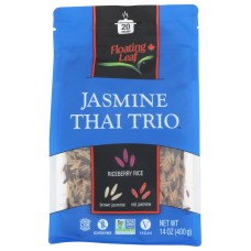 FLOATING LEAF: Rice Jasmine Trio, 14 OZ