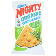 ZACKS MIGHTY: Chips Tortilla Lime, 9 OZ